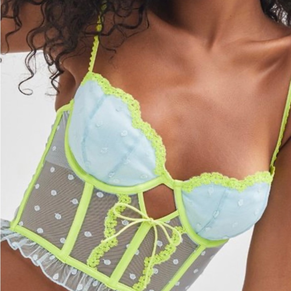 For love & lemons neon Dottie bustier small - Picture 2 of 7